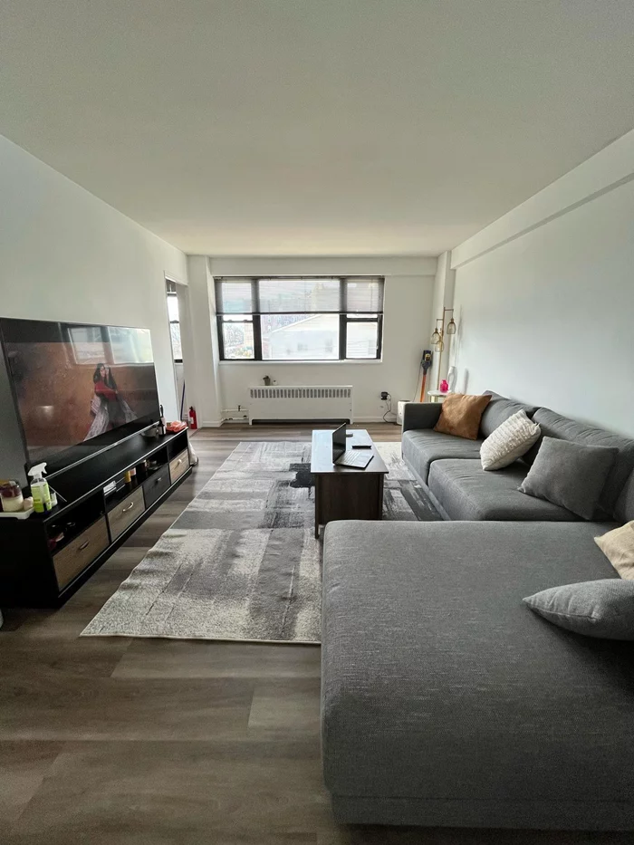 Welcome home to this 1 bed 1 bath corner unit with a beautiful southern NYC and river view. You can rent this home furnished for $2, 500 if preferred. This home receives tons of natural sunlight all day and features a large living/dining area. Located on beautiful Blvd East this building offers a 24 hour doorman, gym, lounge area, laundry facility and more. Bus stop is located right in front of the building. Close to parks, shopping and plenty of great eating options as well. All utilities are included except for electric and cable/internet and small pets are allowed! Move in/out fees apply.