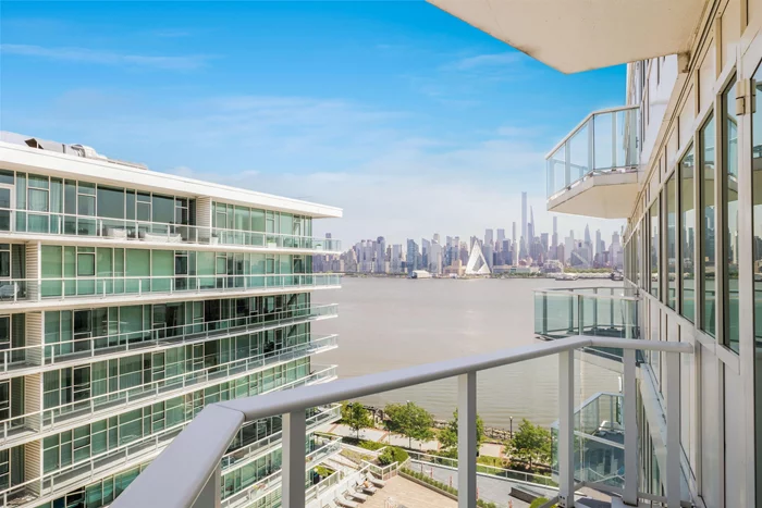 Luxury Waterfront Living at Port Imperial's the Avora! This premiere Decorator Furnished 2 Bed with 2 Full Bath home features views from your private balcony overlooking the New York City skyline! This home offers a 1, 349 sf open floor plan, European modern kitchen cabinetry, Quartz countertop with waterfall island, Kitchen Aid Architectural Stainless Steel appliances including Washer/Dryer and hardwood flooring throughout plus Storage & 1 Indoor Garage Parking Space. Take advantage of resort style living with access to an incredible 3rd floor pool deck with barbeque and firepit patio. State of the art fitness center, sauna, steam showers, media room, business center, private dining, sports simulator, resident lounges and of course Avora's full-service 24-hour concierge service. As well as, Pet friendly featuring an onsite pet spa. Just steps away to the New York Waterway Ferry, Hudson/Bergen Light Rail and NJ Transit Buses. Convenience at your doorstep! Owner is licensed NJRE.