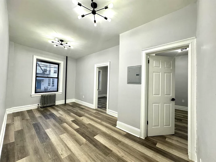 2 Bed 1 Bath in the Jersey City JSQ This beautiful apartment features appliances, gas stove And refrigerator. HEAT AND HOT WATER IS INCLUDED. Only a few blocks away from the train and buses. Schedule your tour today! Pets upon approval.  High Ceilings Hardwood Floors Intercom Natural Light in Living Area Eat In Kitchen Stainless Steel Appliances Laundry In Building Pictures of similar unit