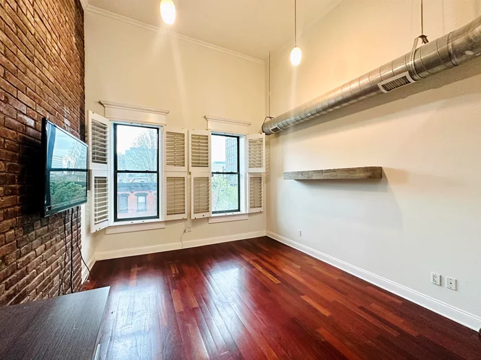Beautiful, updated 1BD/1BA in downtown Jersey City right next to Hamilton Park! This fabulous home features a spacious living-dining area, a large bedroom to the back of the house and over 11 foot ceilings along with tons of natural light. The apartment boasts central A/C, plenty of windows, and abundance of storage, including overhead closets, in-unit washer/dryer as well as updated kitchen and bathroom. Located just a short walk to the Path station and steps from conveniences, restaurants, gym and pool that the Hamilton Park neighborhood has to offer.