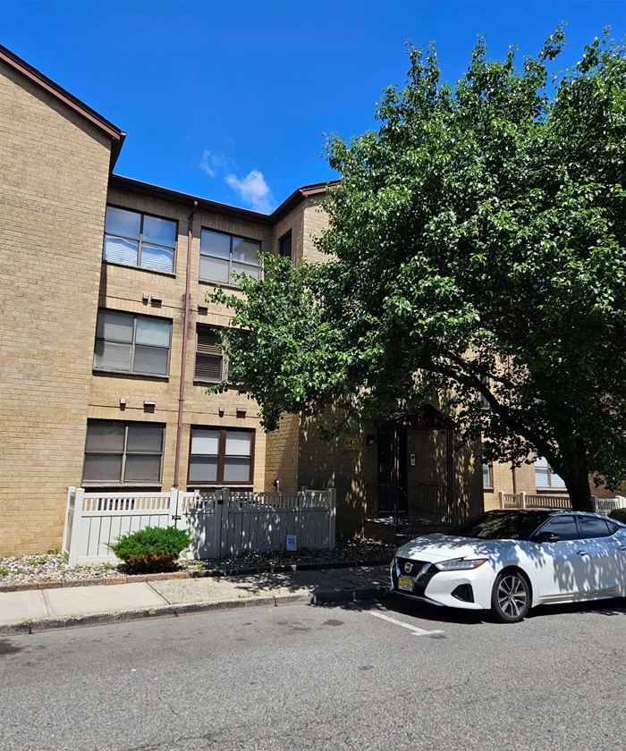 Extra large 1070 square foot , move in condition 1 bedroom 1 bathroom unit with a terrace on the second floor of a well maintained condo building. unit comes with 1 indoor garage parking space, washer dryer room on floor. refrigerator, dishwasher and microwave.