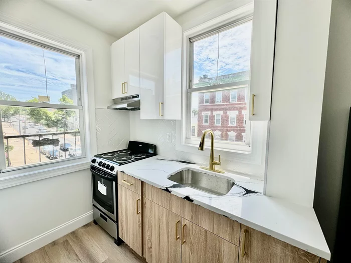 BRAND NEW 1 Bedroom apartments! Make this beautiful cozy apartment yours! Lots of natural Lighting! Renovated kitchen with beautiful countertops and new stainless steel appliances. Wall A.C/Heat Split Units! Walking distance to shopping train and buses! Inquire today