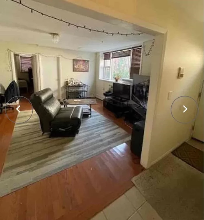 Ground level 3 bedroom and 1bath apartment available Sept 1. Garage parking spot included. Washer/Dryer located in unit! 1 month broker fee $4300 1.5 months security deposit $6450 1st months rent $4300 Tenants are responsible for utilities. No pets. No smoking