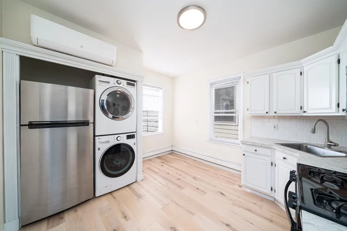 Beautifully renovated 3 bed apartment in the heart of McGinley Square. This 3 beds 1 bath apartment offers washer and dryer in unit and a beautiful fireplace in the living room for extra coziness!! 1 parking space included in rent. Make yourself right at home! Close to stores, transportation, short distance to JSQ PATH, close to Parks, CITI-Bike Docking Station, St Peter's Univ, NJCU, Buses-Private Shuttles available on JFK Blvd and along the West Side Ave shopping district! Pets ok small pets preferred.