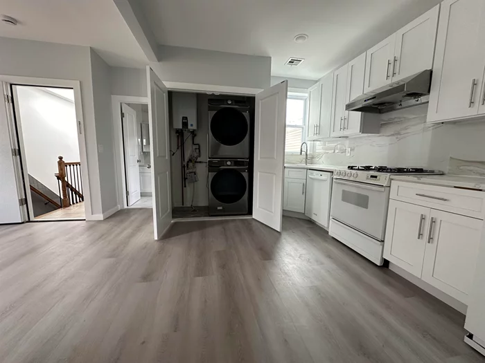 This is a fully renovated two-bed apartment with Central air and laundry at the unit. Close to schools, park and public transportation. Call now . It won't last long