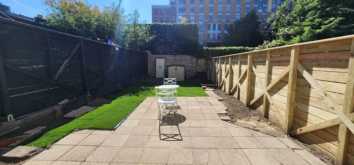 Come check out this 2 bed/1 bath downtown Jersey City apartment with a private backyard! This lovely brownstone is located just 5 blocks from the Grove Street PATH station, providing quick access to NYC and Jersey City's best restaurants. Features include a dishwasher and central air. Step into the outdoors in your large, private backyard. Plenty of room for a garden, grill, and space for the pets to play! Available ASAP. Pet friendly at owner's discretion.