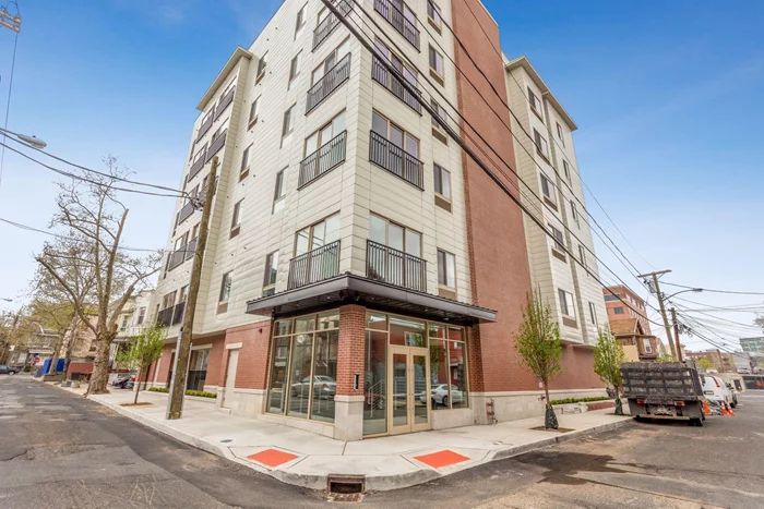 Fairly new luxury building in the heart of Journal Square. Built in 2018. Elevated with a rooftop area. Lovely 1BR, 1 Bath, approx. 700 sq. ft. Features hardwood floors, C/A, washer/dryer in unit, dishwasher, microwave, refrigerator, and oven/range. Just 1 1/2 blocks from Journal Square Path Train Station. It will not last, please call for a private showing.