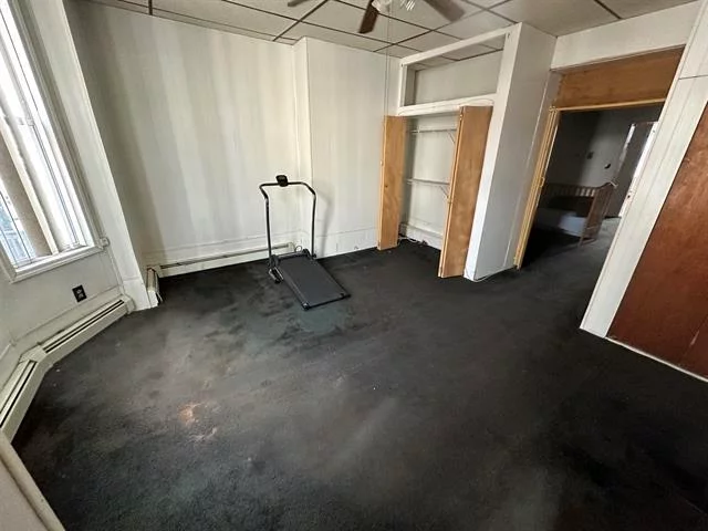 Beautiful & spacious 1 bedroom+2 dens (can be used as a 2nd bedroom), railroad style, with 1 bath! Great location! Short walk to the JSQ Path & buses to NYC. Laundromat around the corner. Unit gets great sunlight. Hardwood floors. Open living room & dining room. Heat & hot water included. No pets. No smoking.