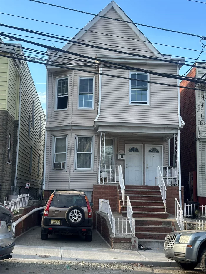 Nice 2 family house with 4 bedroom, flooring 1.5 baths. This property is on Garfield Avenue minutes away from Light Rail Station, liberty state park , NJ Turnpikes, ferry buses, shopping area schools houses of worship, & Berry Lane Park.