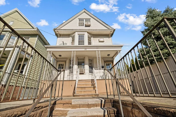 4 Bedroom spacious DUPLEX apt in center of town. Large sunny rooms with outdoor deck off kitchen. Harwood floors and freshly painted ready to move in. Shopping and transportation right outside your door. Bayonne is 30 minutes from Manhattan and one hour from the Jersey Shore.