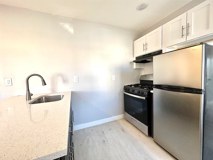 2 Bed 2 Bath in the Jersey City Heights! BRAND NEW! This beautiful apartment features condo-grade appliances, with a deep sink, gas stove, and refrigerator. Only a few blocks away from the train and buses. Schedule your tour today! Pets upon approval.  High Ceilings Hardwood Floors Video Intercom Natural Light in Living Area Eat In Kitchen Stainless Steel Appliances Plus I have similar units so be sure to ask about them! Pictures of a Similar Unit