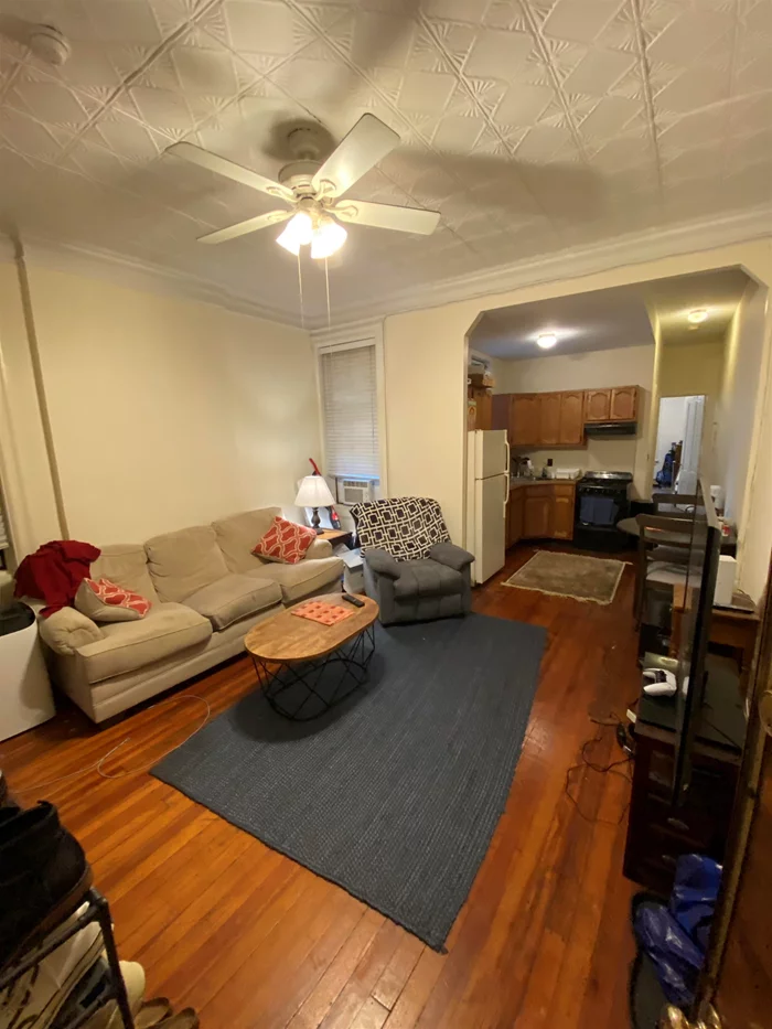 Nice 2-bedroom 1 bathroom in midtown Hoboken. Great starter apartment for 2 shares looking in Hoboken. Can also be used as a 1 bedroom and a den/office. Building has laundry and free bike storage in basement - 1 flight down. Common Backyard. Buses to NYC and Hoboken PATH within 1 block. Close to Restaurants and Shopping. Available ASAP