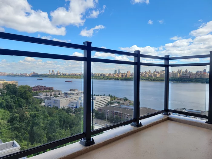 Spacious and Serene 2BR 2BA 1, 250 sqft. All utilities including cable/internet, 1 covered garage parking space, and amenities included! This NE corner unit features a newly renovated private outdoor area with breathtaking views of the George Washington Bridge and UWS/Manhattan. The 7100 is just a short distance to many of the greatest restaurants, cafes, markets, and shops in the neighborhood, summer concerts at Monument Park, hiking, kayaking, and farmers markets at James J Braddock North Hudson County Park & Woodcliff Lake, tennis courts, golf range, jogging trails, and just a 20 minute bus ride to NYC conveniently located in front of the building! Pet Friendly! Come discover urban luxury living at its finest in Guttenberg, NJ!