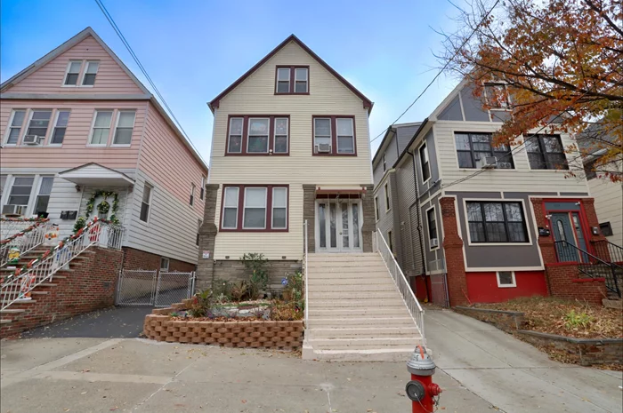 Welcome to your new home at 275 Van Nostrand Ave on a pleasant and private tree lined street in the heart of Jersey City. This spacious and vibrant home includes ~1200 sqft of living space, 2 bed, 1 bath and property dining and living room. The unit has been renovated with vinyl flooring, freshly painted and move in ready. The rent includes heat and hot water and hook ups for in-unit laundry. The property is conveniently located parks, shops, and by the bus for an easy NYC commute. Come take a look!