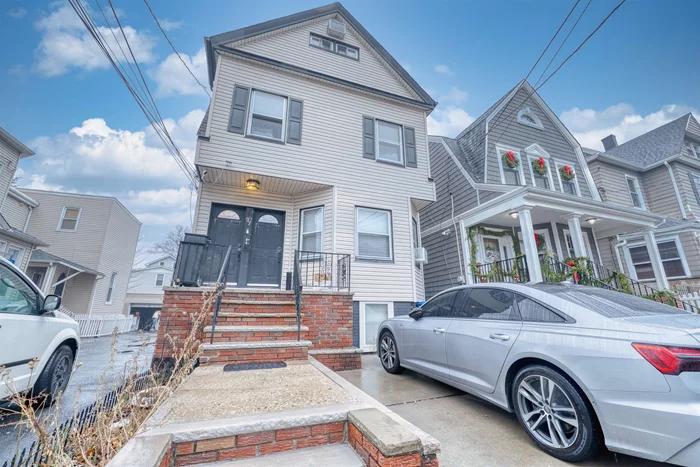 This lovely 2-bedroom duplex offers plenty of space and comfort. It features a large living room, a formal dining area, 1.5 bathrooms, and comes with a designated parking spot. With its open layout, this home is perfect for relaxing or entertaining. Located in a great spot, it's just steps from Hudson County Park and a short walk to the 34th Street Light Rail Station. Buses to NYC, Journal Square, and Penn Station are right on the corner. Families will love being close to Washington Grammar School, as well as Horace Mann and Robinson Schools. Don't miss outschedule a showing today!