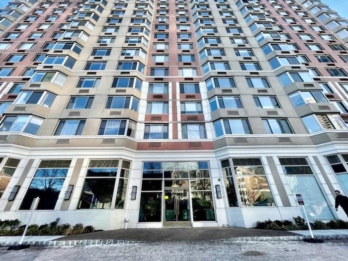 Downtown JERSEY CITY! Waterfront! Minutes to Path & Ferry transfer to NY/Manhattan. Blocks away from Exchange Place Train Station, Ferry & Grove St. Welcome to PORTOFINO, elegance and convenience. Explore the center of Jersey City Downtown, Waterfront, citibike, business area, shopping mall, grocery stores, restaurants, local shops and many more! Awaiting new occupant for this spacious one bedroom/one bath apartment with tons of natural light. Great layout, perfect for those who still working from home, with larger open concept living space, gallery kitchen, spacious bedroom, in unit washer & dryer and large coat closet. Portofino has 24 hour concierge, outdoor pool, exercise room, play area & community room. Direct tv and internet included in the rent plus one car parking included as well. Make an appointment !