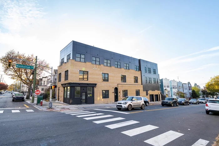 Get the perks of a brand new modern home without the commitment with this rental in Jersey City Heights. Newly constructed on a corner lot, this home offers spacious floorplans and garage parking (available at an additional $250/mo) in a location that can't be beat. Natural light streams in from windows on three sides of the 1, 600 square feet, three bedrooms, two and a half bathroom floorplan.  Eat-in kitchen inspires with slate blue custom cabinetry, white quartz counters with matching backsplash, and never-been-used stainless steel appliances. Hardwood floors run throughout the unit, adding warmth to the open concept living areas. Generous bedrooms and well-designed bathrooms complete the home, with an additional half bath ideal for entertaining and overall functionality.  Located in the quiet, residential Western Slope neighborhood, this home is just steps from the newly renovated Leonard Gordon Park. Enjoy the best of both worlds with the charm of a tree-lined street and easy access to Citi Bike stations, Route 1&9, the Holland Tunnel, and Journal Square PATH. Jersey City Heights is known for its vibrant community, excellent schools, boutique shops and restaurants and easy access to NYC. Pictures are representative. They are from a similar unit in the building.