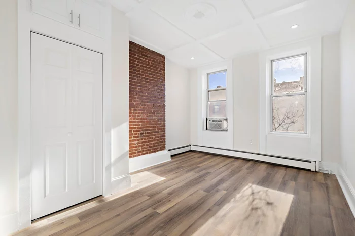 This beautifully renovated 1-bedroom apartment in the heart of Hoboken offers 625 sq ft of modern living space with stunning exposed brick accents. Featuring never-before-used appliances and a brand-new renovation, the apartment is bright, stylish, and move-in ready. Located just steps from restaurants, shops, and public transportation, including easy access to NYC, this top-floor unit offers the perfect combination of character, convenience, and comfort.