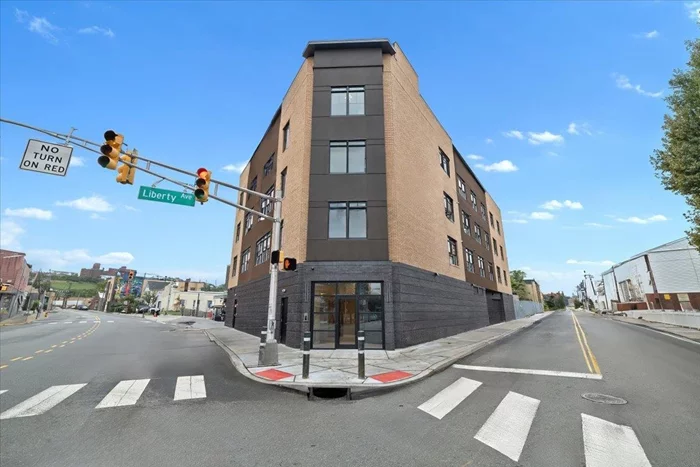 Discover The Keystone Building, a dazzling brand-new 18-unit residence situated in the vibrant 6 corners area of North Bergen. This unit boasts a beautifully designed, luxurious space with a generously sized bedroom. The kitchen features sleek quartz countertops and high-end appliances, complemented by an open floor plan that seamlessly integrates dining and a spacious living area. In addition the unit featrues central air, washer/dryer, window blinds, internet ready, and a security intercom system. Experience unparalleled convenience with a dedicated workout room on every floor, catering to cardio, strength, and stretching activities. Access to NYC is effortless, with the bus stop steps away and the Light Rail Station just a few blocks from your doorstep. Benefit from a designated parking space in the attached garage, and relish the proximity to restaurants, stores, major highways, and The American Dream Mall. Seize this opportunity  call today and learn about the exclusive incentives for being among the first occupants of this remarkable building. Please note that tenants are responsible for utilities.