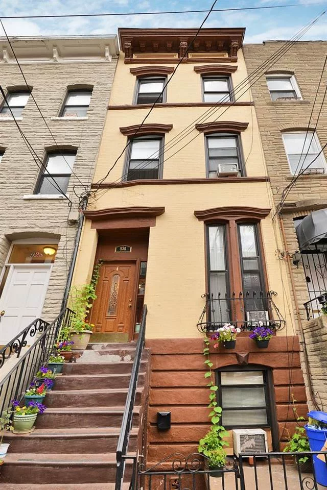 1 Family row house on tree lined street in the heart of Hoboken. 4 beds 2.5 baths. Being sold as in condition.