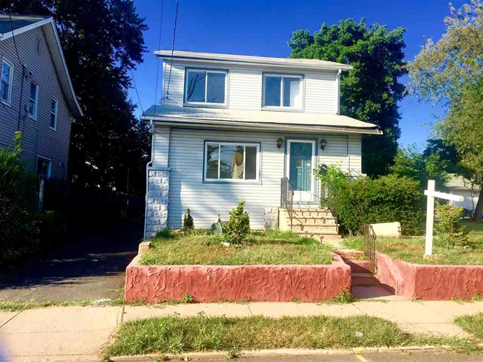 Completely renovated 1 family house. First level features: kitchen with brand new appliances (D/W, W/D, ref, stove, M/W, oven range), living room, dining room foyer & main bathroom. Second level features: 3 bedrooms & 1 bathroom. Lower level: storage and utility room, garage for 2 cars & drive way.