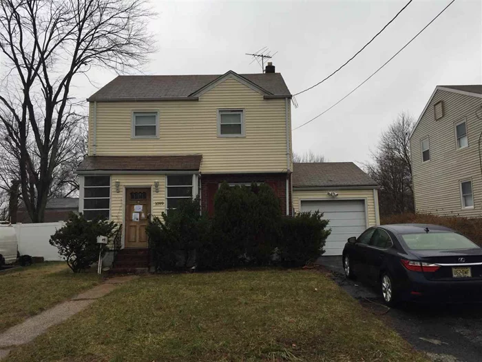 5000 Square Feet Lot Size! - Colonial Style House located in Midtown Teaneck with a Modern Kitchen, 3 Bedrooms 1 Bath, partially finished Basement and a Big Backyard - Close to the Overpeck Golf Course - Half a Block Away from Route 4 and other forms of transportation