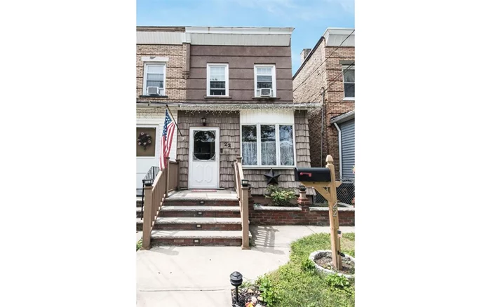 Renovated two story town home on tree lined street in Kearny. Featuring 3 bedrooms & 1.5 bathrooms. Features newer kitchen, bathrooms, windows & electric. Modern eat in kitchen, enclosed porch leading to the living room. Close to schools, shopping & transportation to NYC. This is a must see!
