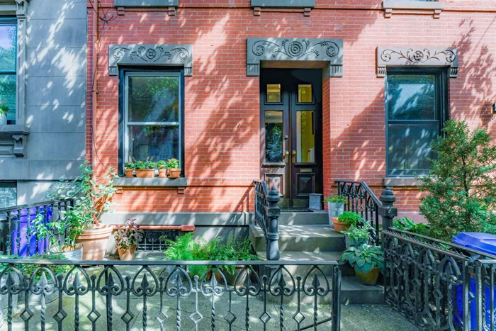 BLOOMFIELD BEAUTY Come see this charming 16-wide brick rowhouse on one of Hoboken's best midtown blocks. With 3-floors of living space and a full basement, 927 Bloom is ready to become the home of your dreams in Hoboken. With high ceilings, elegant original detail, a charming private yard and unlimited potential this building is a stone's throw away from being perfect.  If you've felt like the brownstone market is passing you by, 927 Bloom is priced to sell and has great upside potential.