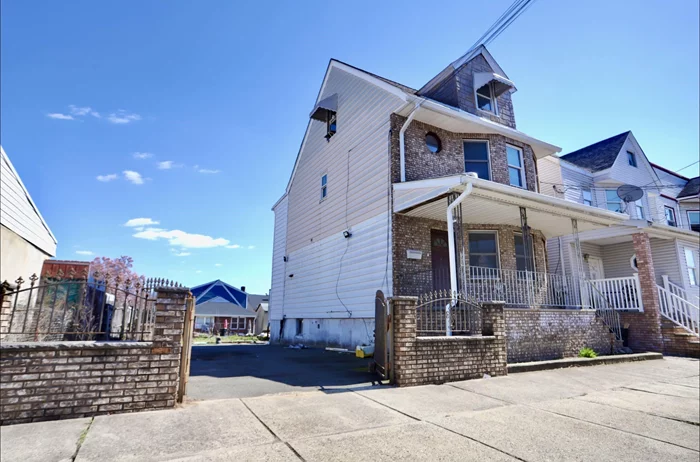 Welcome to this delightful 4-bedroom, 2-bathroom home nestled in the heart of Kearny, New Jersey. Sitting on a generous 40x100 lot, this property offers the perfect blend of space, comfort, and convenience. As you step inside, you'll be greeted by a warm and inviting living room, perfect for relaxing and entertaining. The open floor plan seamlessly flows into the dining area, providing ample space for gatherings and hosting guests. The kitchen features ample counter space and plenty of storage. Step outside and enjoy a sizable backyard. The generous 40x100 lot offers plenty of room for outdoor activities, gardening, or simply relaxing in the sun with parking for 6+ cars. Situated in the desirable Kearny neighborhood, this home is just a short distance from local amenities, including shopping, dining, and transportation options. Commuters will appreciate the easy access to major highways, making it a breeze to get to work or explore the surrounding areas. Don't miss the opportunity to make this charming home your own. Schedule a viewing today and experience the perfect blend of space, comfort, and convenience that this property has to offer.