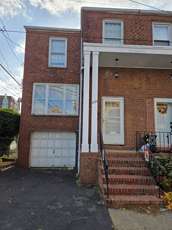 Fantastic 1 Family home in upper North Bergen. 3 Story structure. Spacious layout. Formal living + dining with hardwood floors throughout, eat- in kitchen, 3Br + 1 +1/2 baths. Finished ground level. Perfect for mother/daughter. Ample back yard.  Attached garage + driveway. Prime location. Call today, won't last!