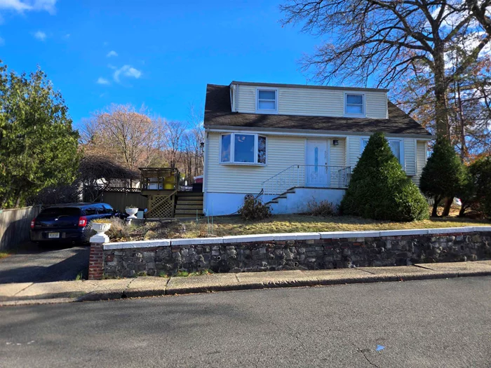 Fantastic cottage 4 Br, 1 + 1/2 Bath in lower Fairview - Ridgefield border. Exclusive prime location 50 x 100 corner lot with 2 large yards, deck + patio sundrenched summer room, formal living-eat in-kitchen hardwood floors. Finished basement + laundry, workshop, 2-car driveway + more. Call today. Won't last!