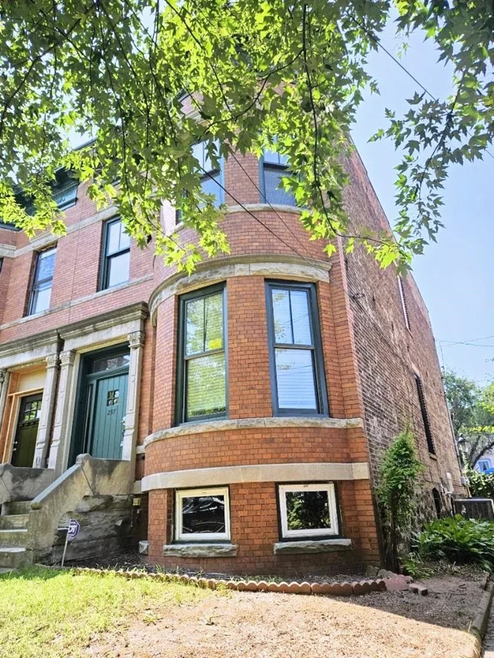 Discover timeless elegance in this stunning brownstone on the Greenville and West Bergen boarder! 5-bedroom, 3-bathroom brownstone, brimming with old-world charm and bathed in natural light throughout. The second floor features a spacious primary suite with an en-suite bathroom, alongside 2 generously sized bedrooms and a smaller bedroom perfect for a home office. The main floor impresses with a grand bedroom, a welcoming living room, and a designer eat-in kitchen, boasting a 7ft island, sleek newer appliances, and gleaming quartz countertops. The fully finished basement offers versatile living space, complete with two recreation rooms, a full bathroom, and a laundry room, all leading to a serene backyard oasis. Perfect for those seeking character and modern comforts in a beautiful setting.