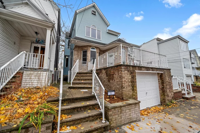 This beautifully renovated home combines modern elegance with functional design, offering 4 generous bedrooms and 2 pristine full bathrooms. The chef's kitchen is a showstopper, featuring high-end stainless steel appliances including a double-oven, stylish two-tone cabinetry, and ample counter space covered with beautiful white quartz for both meal prep and entertaining. On the first level, you will walk into a large open layout with high ceilings, starting with your spacious living room, walking into your dining room and a large kitchen. For your convenience, you also have a full bathroom and a private laundry room. Second level boasts 3 bedrooms and a full bathroom. On the top floor, enjoy your 4th bedroom and a large attic, perfect for storage space or a home office for your convenience. Outside, you'll find a private, well-maintained yardideal for outdoor relaxation or gatherings. With thoughtful updates throughout and a move-in-ready appeal, this home is a beautiful blend of comfort, style, and convenience. 26 E 45th St is located between Broadway and Avenue E, just a block away from the light rail station with easy access to NYC. It's also closely located to a plethora of options for shopping, dining, nightlife, and access to NYC. Don't wait - schedule a private tour today.