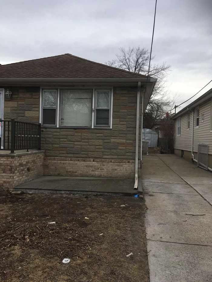 Renovated one family 3 bed 2 full bath Eat in kitchen a lot of storage with finished basement New windows parking for 3+cars