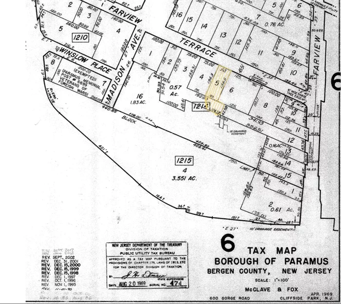 Amazing real estate investment opportunity COMMERCIAL LOT for Business Owners to build your own space! Low tax. Between 4 & 17 Rt. Unique commercial property in Paramus, lot 50xIRR(177). Perfect for a small free standing office building (retail, medical etc). Zoning HCC2. Leveled, uncleared lot.