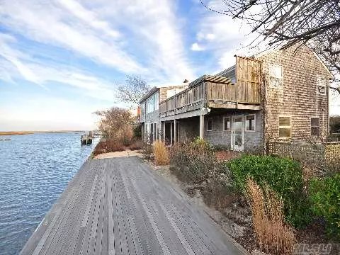 Waterfront. Surfer&rsquo;s Paradise! Perfect Vacation Home. 50 Miles From Manhattan. Very Desirable Location On Great South Bay. Rare Opportunity & Great Investment. A Wonderful Blend Of Luxury, Whimsy & Comfort. The Perfect Beach House! One Look & You Will Want To Make It Your Own. Basic Star Exemp. $1, 255.