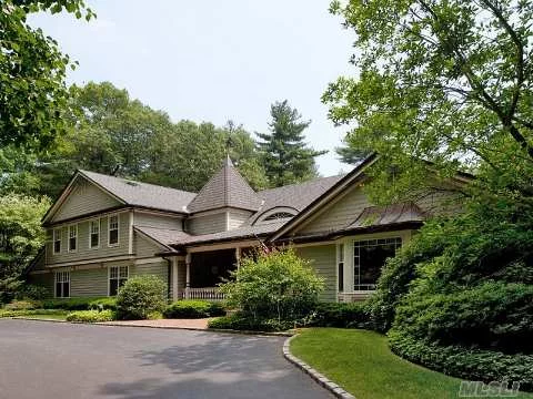 Truly Beautiful Residence Set On A Spectacular 5.86 Acre Parcel. Designed With Victorian Detail, Extensive Millwork And Antique Finishes. Front And Back Porches, Bluestone Patio, Heated Gunite Pool, Gazebo & Pergola. Adjoins Nature Preserve. Enhanced Listing.