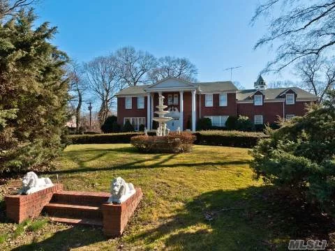 This Custom Built Colonial Features A 2 Story Marble Foyer Graced With Guilded Ceilings And Custom Molding. Beautifully Proportioned Rooms Throughout And Set On Almost 2 Acres Of Majstic Property With Ig Pool. Located In The Village Of Old Westbury With Easy Access To Major Roadways And Is Close To The Finest Shopping And Restaurants.