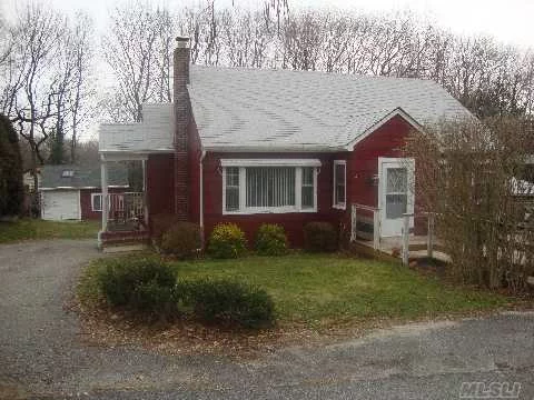 Beautiful 2 Br Ranch In Village Of Port Jefferson. Located At The End Of A Dead End Street. Hardwood Flooring. Finished Basement W/ Full Bath, Updated Kitchen W/ Granite Counter Tops & New Appliances. New Burner. Detached Garage Along W/ 1 Car Attached Garage. Pull Down Attic W/ Stand Up Storage W. 2 Windows. Large Deck W/ Hot Tub. Must See!