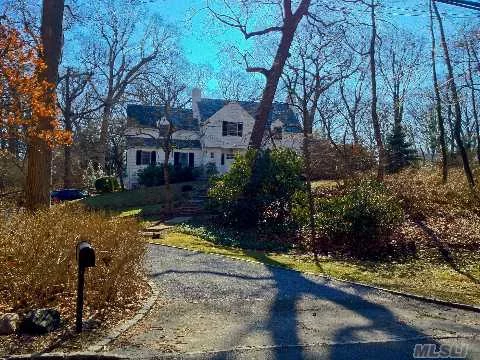 Classic Walter Uhl Colonial With Elegant Principle Rooms. Beautiful Den With Fireplace & Beamed Ceiling.All New Windows. 2 New Baths. Newly Painted Inside & Out.