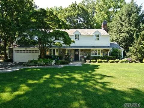 One Of The Most Beautiful Spots In Manhasset With Breathtaking Views Of The Park And Pond. House Enhanced And Improved By Current Owner. 4 Bedrooms 3.5 Baths. 3 Fireplaces. Gorgeous In And Out!