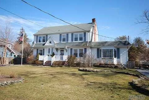 Completely Redone And Updated Waterfront Colonial Featuring 4 Bed, 3 Full Baths, New Eik Out To Deck, Flr W/Fp, Dining Room, Lg Family Room Out To Deck, Bed/Office On First Floor, Master Suite. Nicely Appointed 1/2 Acre With New Bulkheading And Cabana Overlooking Views.