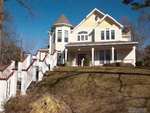 Better Than New! 7 Yr Old Victorian With All The Bells And Whistles...Sun-Drenched Rooms , Gleaming Wood Floors, Spa Master Bath, Cooks Gourmet Kitchen, Great Private Flat Yard, Rocking Chair Porch, Oversized 2 Car Garage, Huge Basement....Much More.