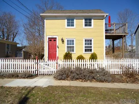 Beautifully Renovated Gem In The Heart Of Greenport&rsquo;s Maritime District. Each Room Offers A Modern Take On This Classic Saltbox Overlooking The Harbor. Open Kitchen/Dining/Living Room, Master Br/Ba, Den W/French Doors To Balcony, Wide Plank Floors.