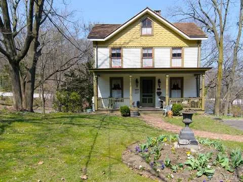 New To Market--Historic Peter L. Snedeker House Offers Period Details & Spacious Front Porch; 3 Full Floors Of Living Space Offering 4 Bedrooms, 3 1/2 Baths, Two Parlors (One With Fireplace; One Could Be Formal Dining Rm), Huge Eat-In Kitchen With Top-Of-The Line Viking Appliances, Deck Off Kitchen; Ideal For Mother-Daughter, Extended Family Or Family With Older Children.