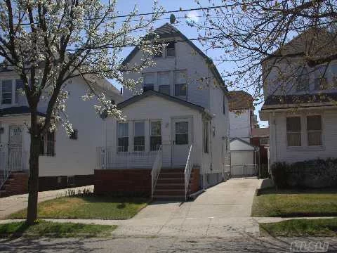 Full Renovated, Updated Kitchen, 2 Full Baths, 1/2 Bath, Hardwood Floor Thru, Newer Gas Furnace/Hot Water Heater, 4 Zone Heating, Newer Roof, Sch Dist.26. Ps173-2011 Blue Ribbon Sch For Excellency Academic And W.Few Sch Of Dual Language Programs, Low Taxes, Walk To Supermarkets, Buses, Ez To All