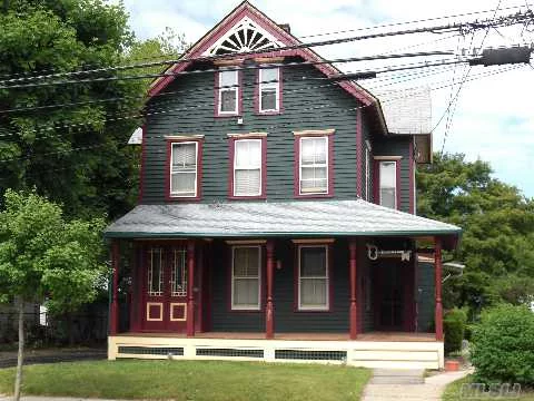 Legal 2 Family, With 2.5 Car Detached Garage, Excellent Investment Opportunity. Charmed Turn Of The Century Victorian In The Heart Of Bay Shore New Windows, Updated Heating System, Many Updates, Well Kept, Easy Show