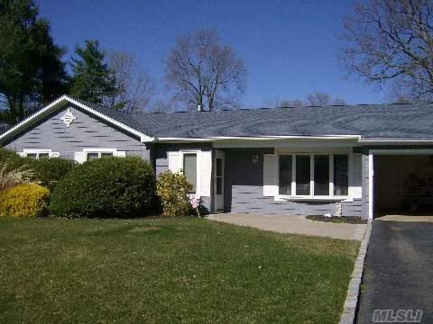 Enjoy The Indoors As Well As The Outdoors Of This Beautiful 3 Bedroom, 2 Bath Ranch. Updated Kitchen W/Granite, Updated Baths, Family Room W/French Doors, Surround Sound, Alarm System, Igs, Fenced Yard & 2 Patios. Located Near Main Roads, Shopping, Stony Brook & Hospitals.