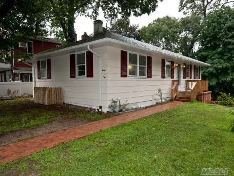 Enjoy Winter Water Views From This Adorable Ranch In Historic Glenwood Landing. Offering Large Formal Rooms With Newly Finished Hardwood Floors, Comfortable Eat-In-Kitchen With New Granite Tops, Central Air, Central Vacuum And Huge Basement With 10&rsquo; Ceilings. This Home Surprises The Senses.