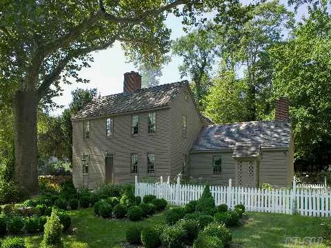 Fabulous 18th Century Colonial Home That Has 3 Brs All With Fireplaces, Lr, Family Room, Large Eat-In Country Kitchen With Fireplace And Formal Dining Room With Fireplace.  Home Also Has 2.5 Baths, Wood Floors, Cac And Lovely Patio And Yard For Relaxing Or Entertaining. Close To Village, Beaches And Vineyards.